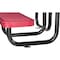 Global Industrial Square Kids Picnic Table, Red, Expanded Metal, 46 in L, 24-1/2 in H Overall 277151KRD - alternate 4